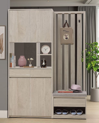 A382-02羅布森4.7尺隔間鞋櫃