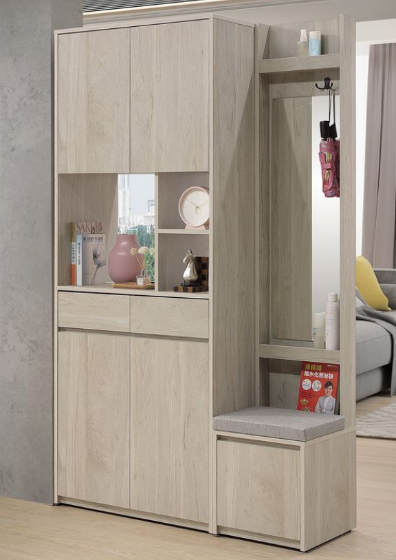 A382-06羅布森4尺隔間鞋櫃