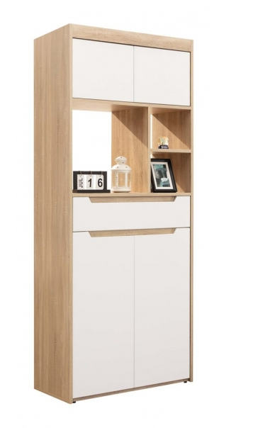 A378-04克莉絲2.7尺烤漆隔間鞋櫃