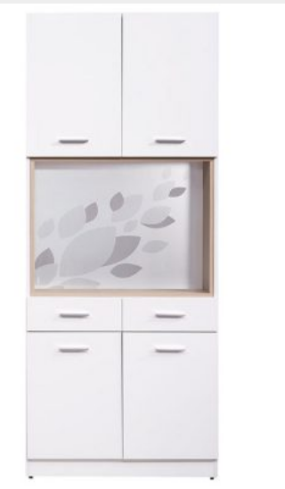 A374-02克萊兒白色2.7尺玄關屏風雙面鞋櫃