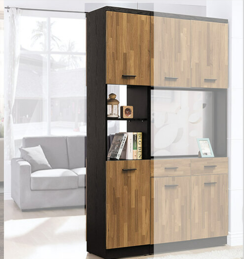 A374-06科隆1.3尺玄關中空雙面鞋櫃