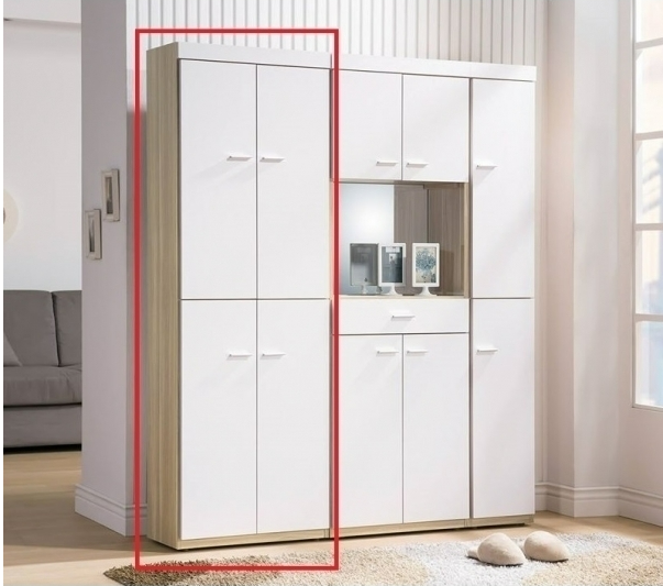 A400-01可娜北歐2尺玄關鞋櫃