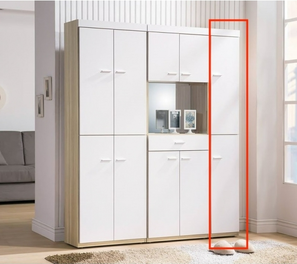 A400-03可娜北歐1尺玄關鞋櫃