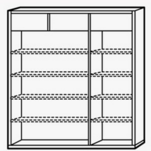 A374-04歐恩3.3尺亮面鞋櫃