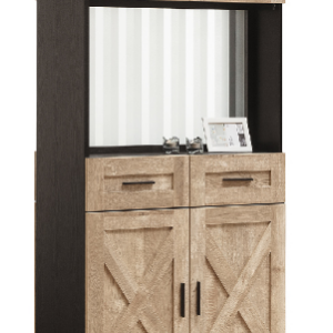 A405-05里斯本2.7尺玄關屏風雙面鞋櫃