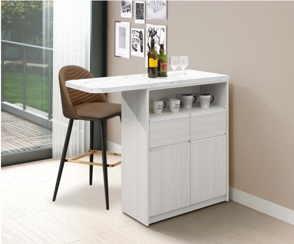 A417-03雨果白榆木4尺吧台