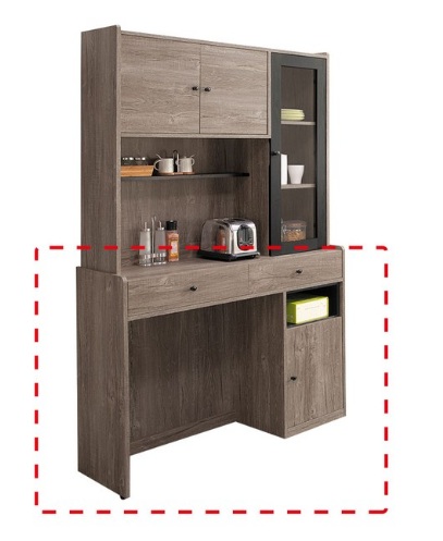 A425-02波爾多4尺餐櫃下座