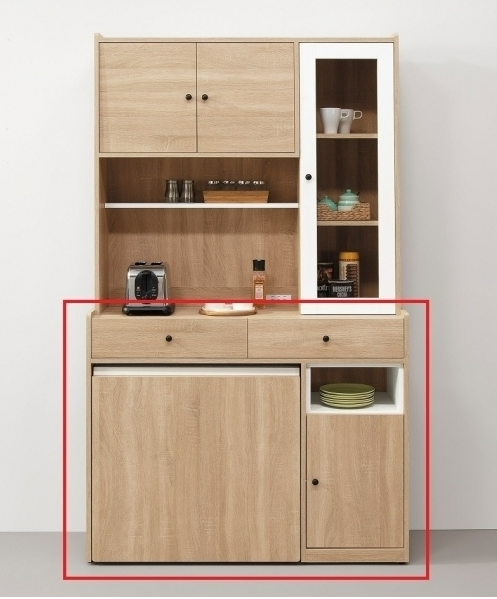 A426-02奧斯陸4尺餐櫃下座