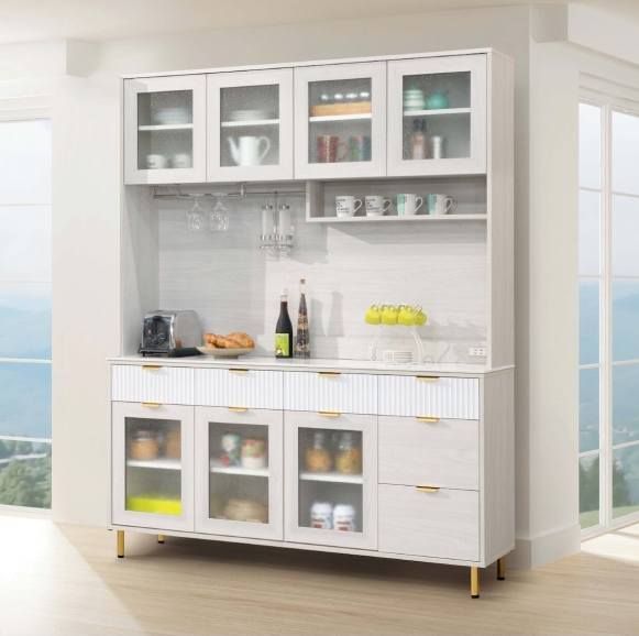 A444-02黛妮5.3尺岩板收納櫃組