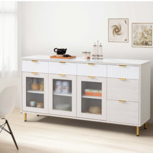 A444-03黛妮5.3尺岩板收納櫃下座