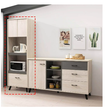 A438-03哥倫布2*6尺收納櫃