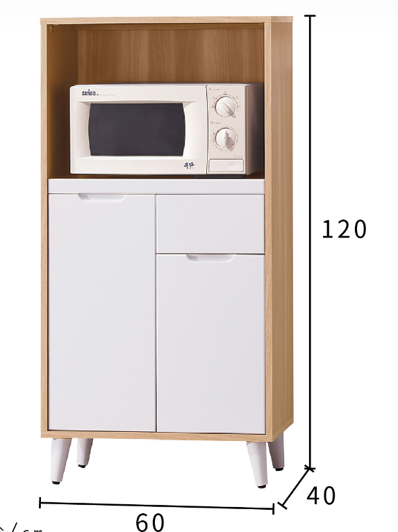 A458-06伊登北歐2*4尺收納櫃