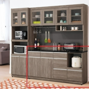 A462-07莫瑞石面5.3尺餐櫃下座