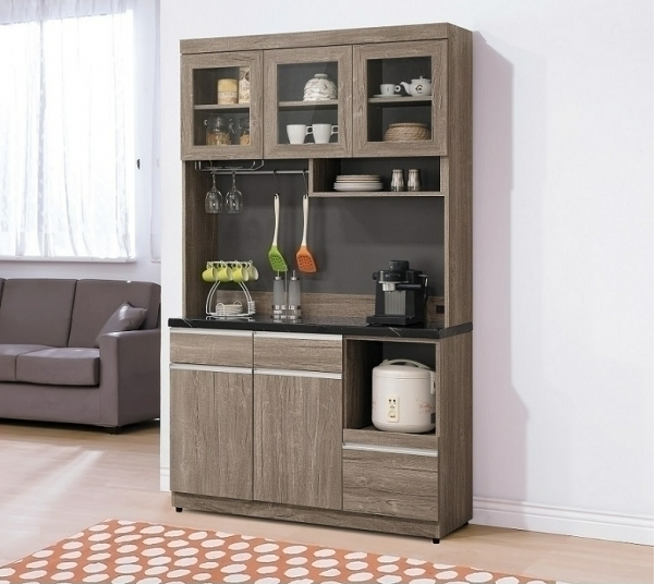 A462-06莫瑞石面4尺餐櫃