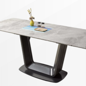 A468-01康托爾6.6尺岩板伸縮餐桌