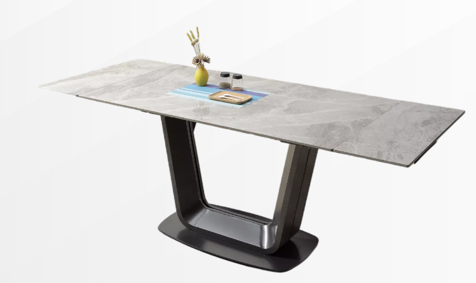 A468-01康托爾6.6尺岩板伸縮餐桌