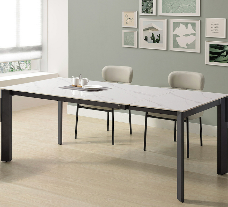 A486-01安德森6.6尺岩板伸縮餐桌