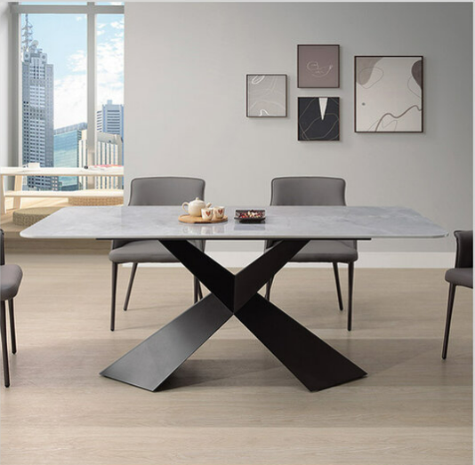 A491-01威斯頓5.3尺岩板餐桌