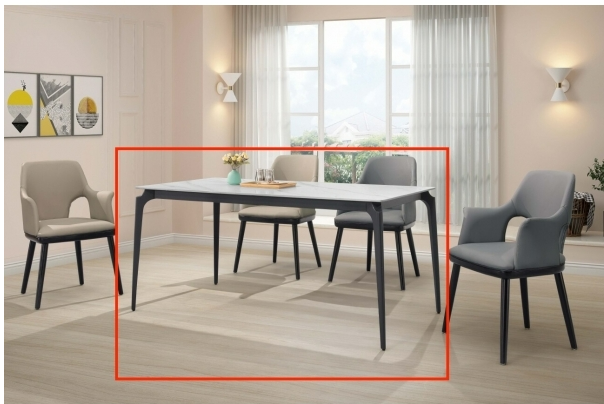 A497-03雅克5.3尺餐桌