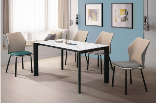 A494-04科羅拉4.6尺岩板餐桌