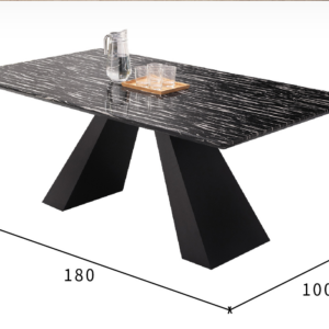 A528-02格雷6尺石面餐桌
