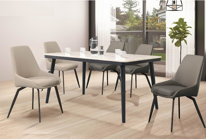 A504-01弗格斯5尺石面餐桌