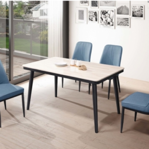 A504-04弗格斯4.5尺石面餐桌