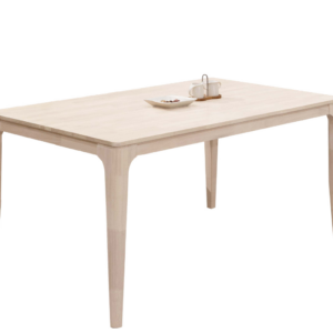 A513-01馬庫斯洗白5尺全實木餐桌