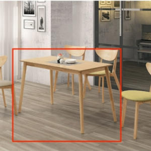 A521-01喬瑟夫本色4尺餐桌