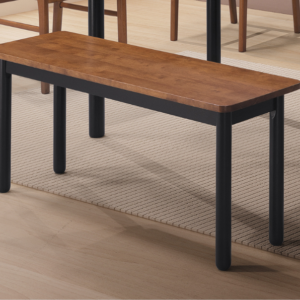 A525-06柏德黑腳全實木長凳