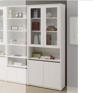 A567-02弗洛拉2.7尺四門書櫃