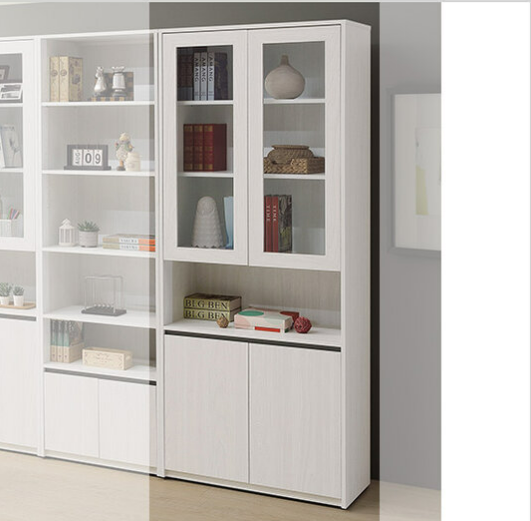 A567-02弗洛拉2.7尺四門書櫃