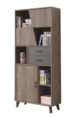 A582-02奧蘭多2.7尺系統式書櫃