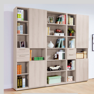 A563-01珊蒂7尺系統式組合書櫃