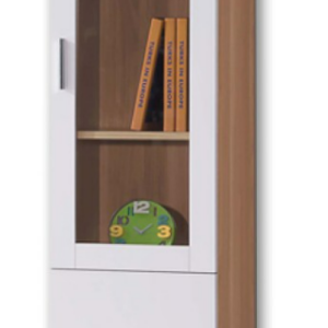 A575-02艾美北歐1.3尺三門高書櫃(右開)