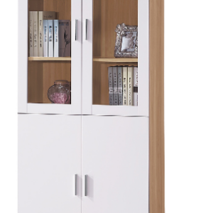 A575-03艾美北歐2.7尺四門書櫃