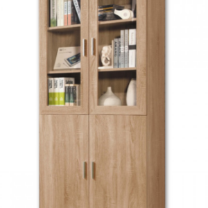 A578-02盧卡斯2.7尺四門書櫃