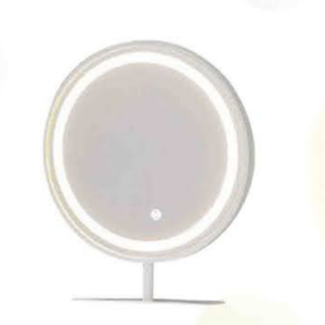 270-4蘿拉桌上鏡 附三段式LED三色調節觸控燈