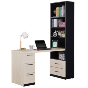 713-2 伊凡卡5尺組合書桌櫃(全組) 書桌面尺寸:150*56公分 不分左右方向 不含椅