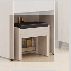 241-3拉蒂亞化粧椅(皮面) 可掀開置物