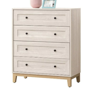 347-2 維特四斗櫃 腳下緣高9.4公分