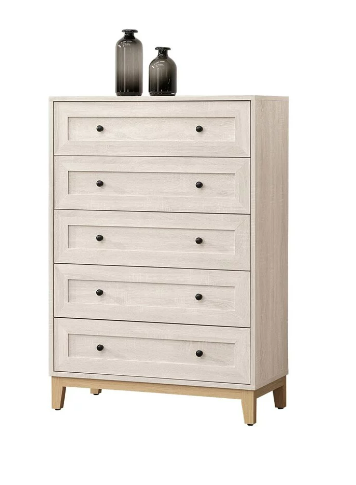 347-3 維特五斗櫃 腳下緣高9.4公分