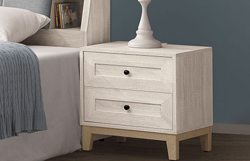 348-4 維特床頭櫃(單) 腳下緣高9.4公分