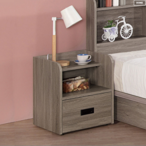 335-4拉比灰橡床頭櫃(單)