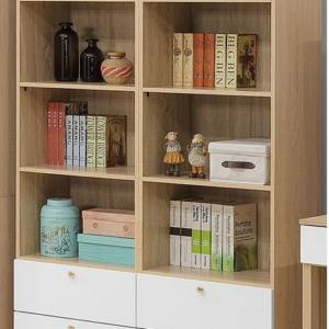 758-2 歐若拉2尺二抽開放櫃(單) 附*2活動隔板 *1固定隔板