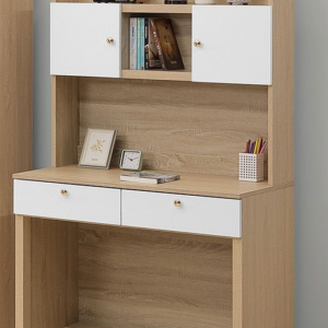 758-3 歐若拉3尺書桌(上+下) 木門內無隔板