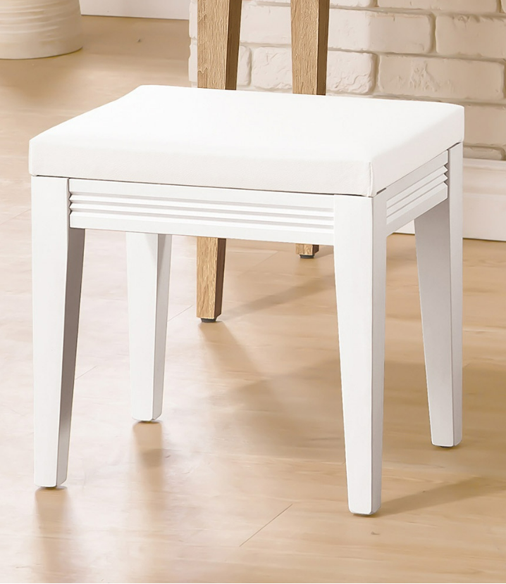 346-5金詩涵化妝椅(皮面)