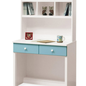 757-3雲朵藍白色書桌(上+下)