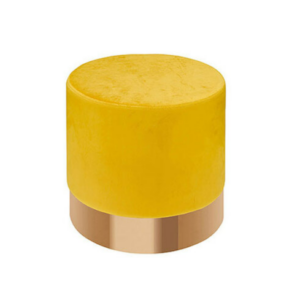 532-11瓦爾加黃色圓凳