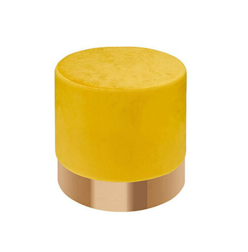 532-11瓦爾加黃色圓凳